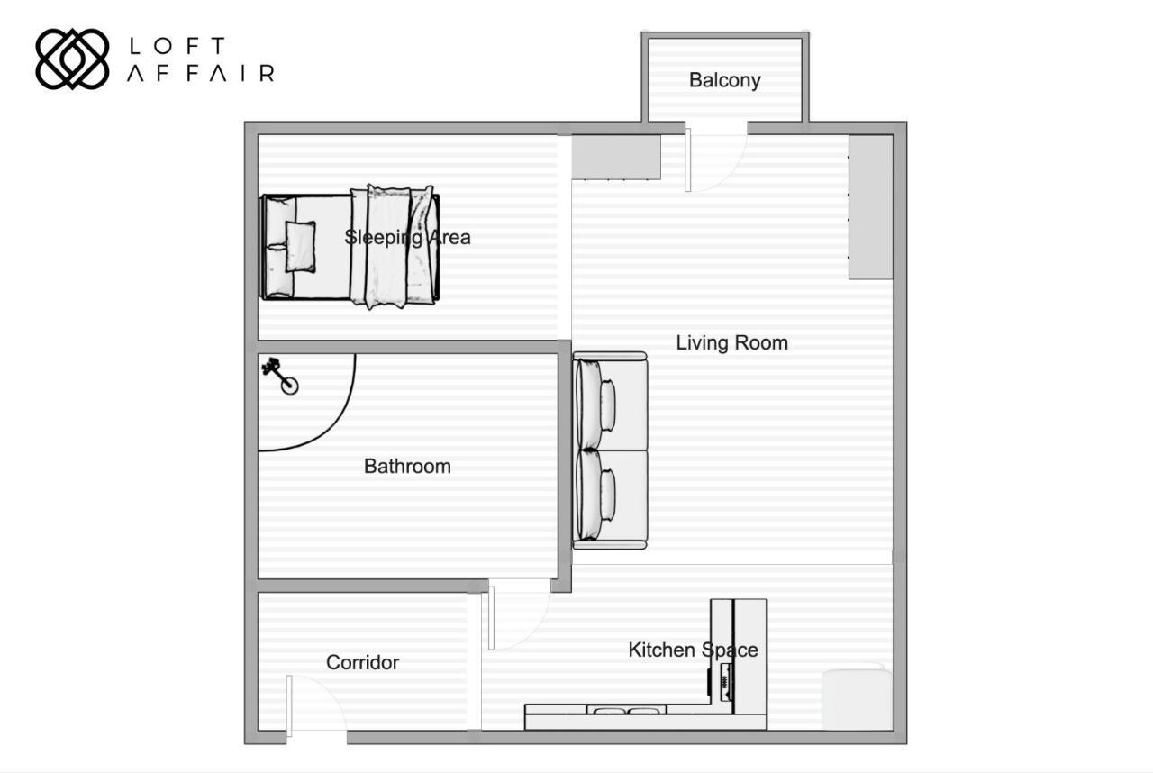 Queen Studio - Loftaffair Krakov Exteriér fotografie
